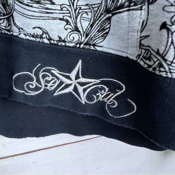 Vintage Y2K So Cal Grunge Zip Up Hoodie Small - Picture 4 of 9